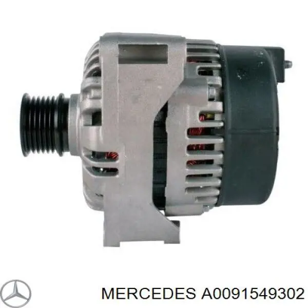 A0091549302 Mercedes alternator