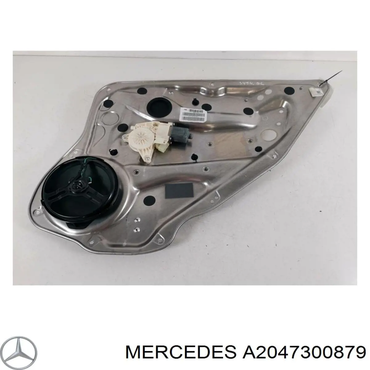 Mechanizm podnoszenia szyby drzwi tylnych prawych do Mercedes C (W204)