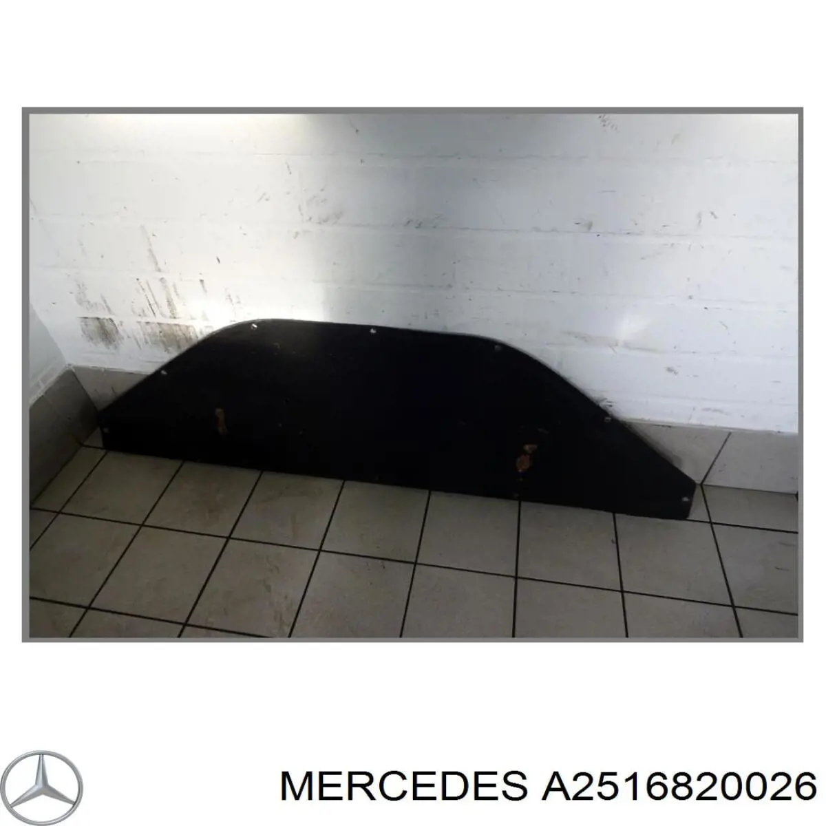 Wygluszenie maski do Mercedes R (W251)