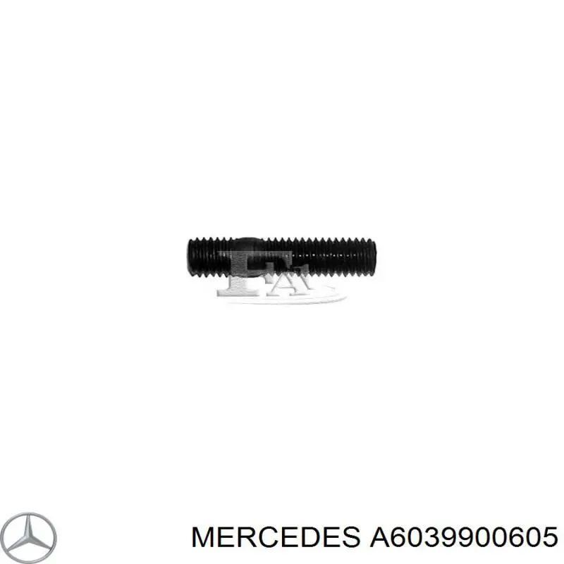 A6039900605 Mercedes śruba mocująca turbinę