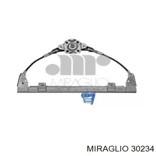 Mechanizm podnoszenia szyby drzwi tylnych prawych Fiat Panda (312, 519)