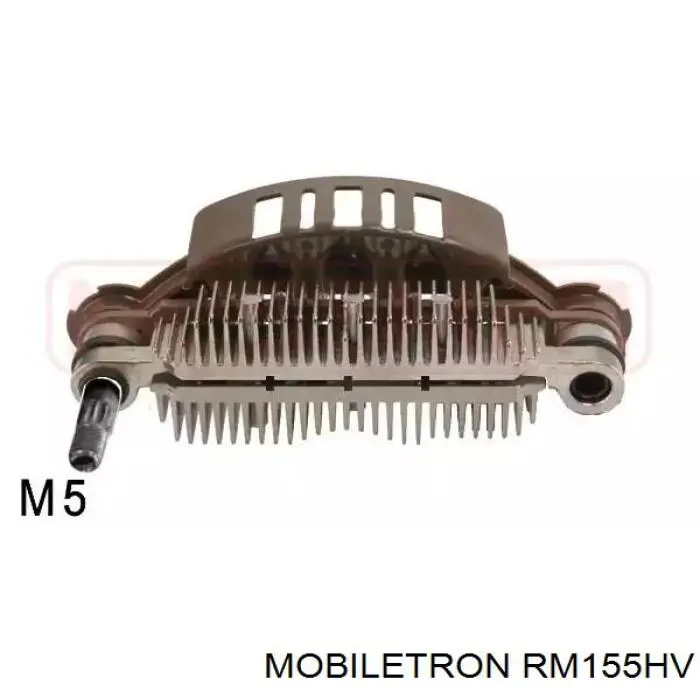 RM155HV Mobiletron mostek prostowniczy alternatora = moster diodowy alternatora