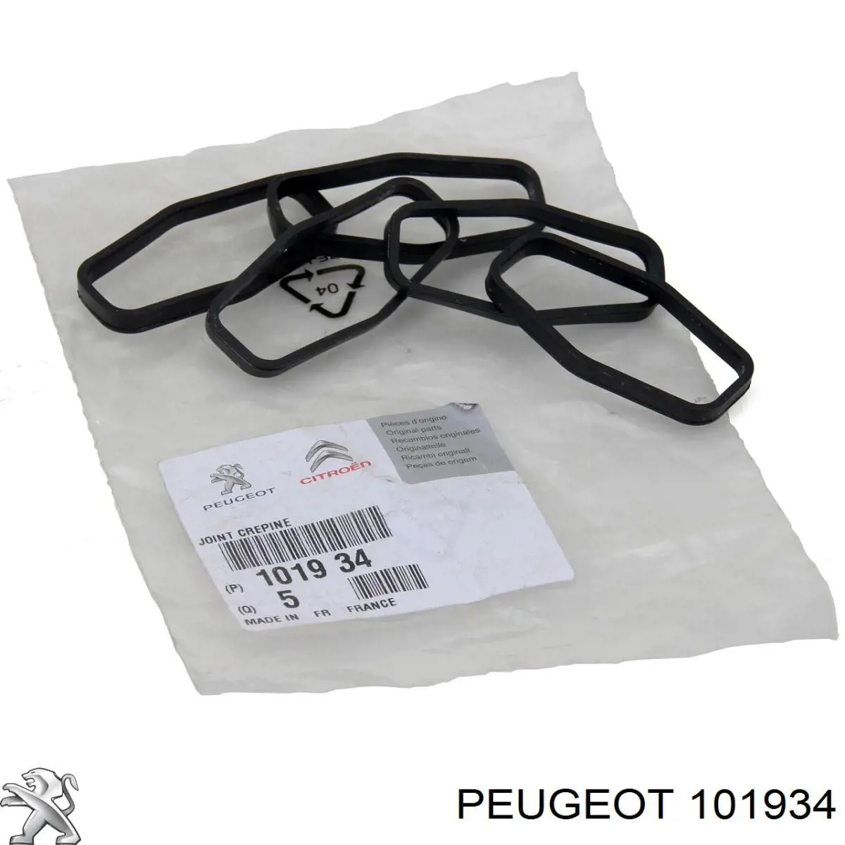 Uszczelka smoka olejowego Peugeot 206 (2A/C)