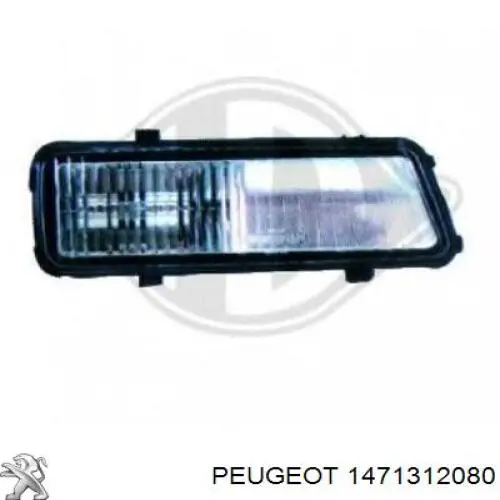 Lampa przeciwmgielna lewa Fiat Scudo COMBINATO (220P)