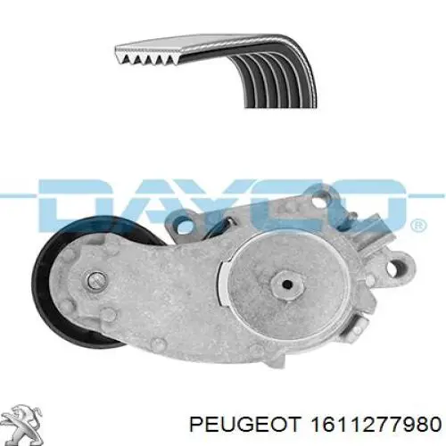 1611277980 Peugeot/Citroen pasek napędowy mechanizmów, zestaw