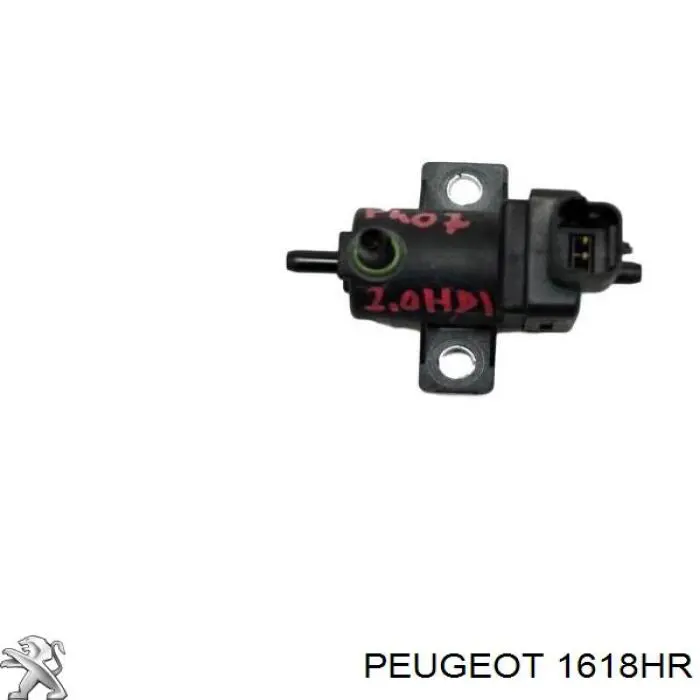 Zawór elektromagnetyczny regulacji klapy EGR Citroen C3 1 (FC)