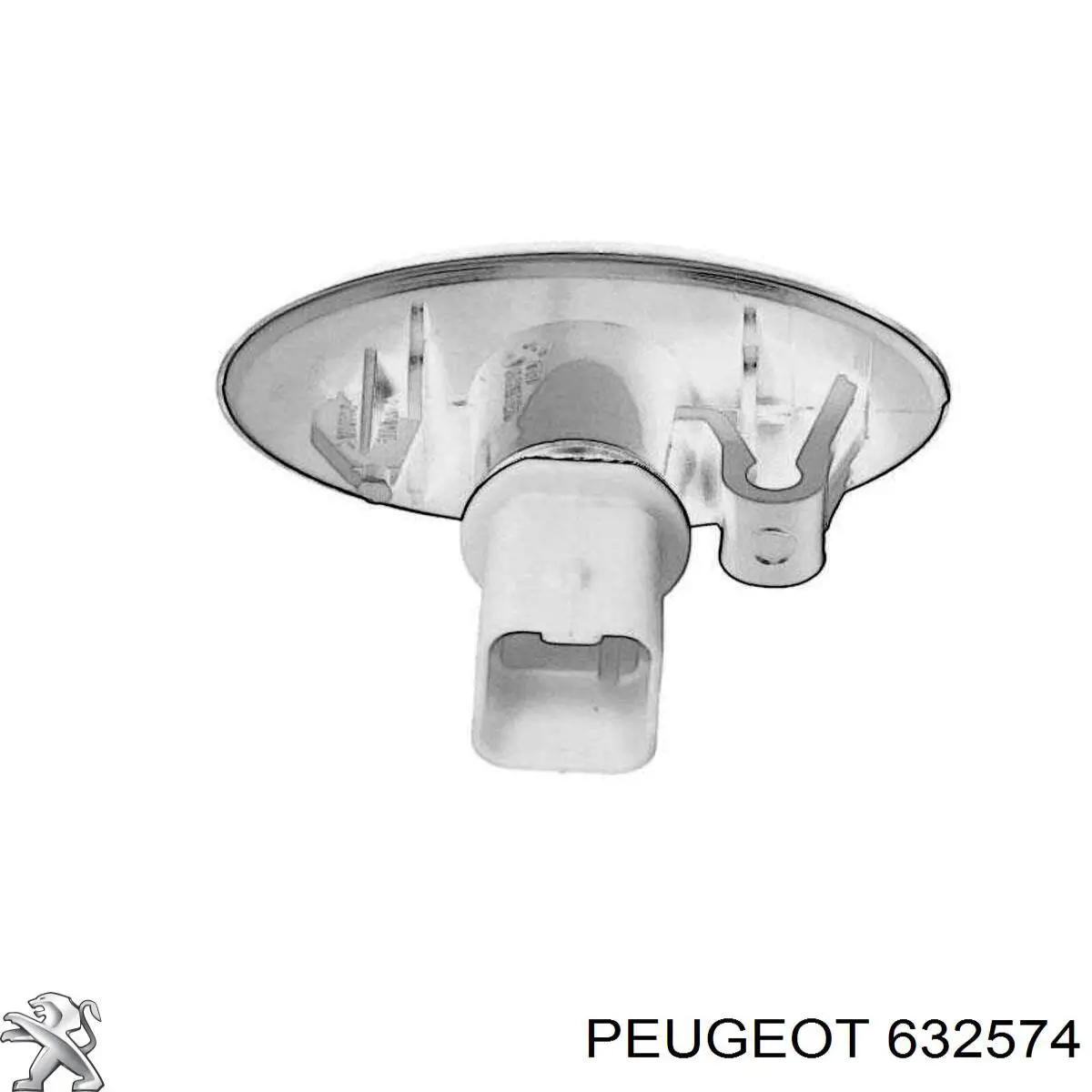 632574 Peugeot/Citroen powtarzacz kierunkowskazu na błotniku