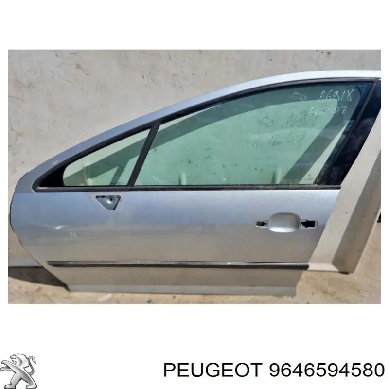 9646594580 Peugeot/Citroen silniczek podnośnika szyby drzwi przednich lewych