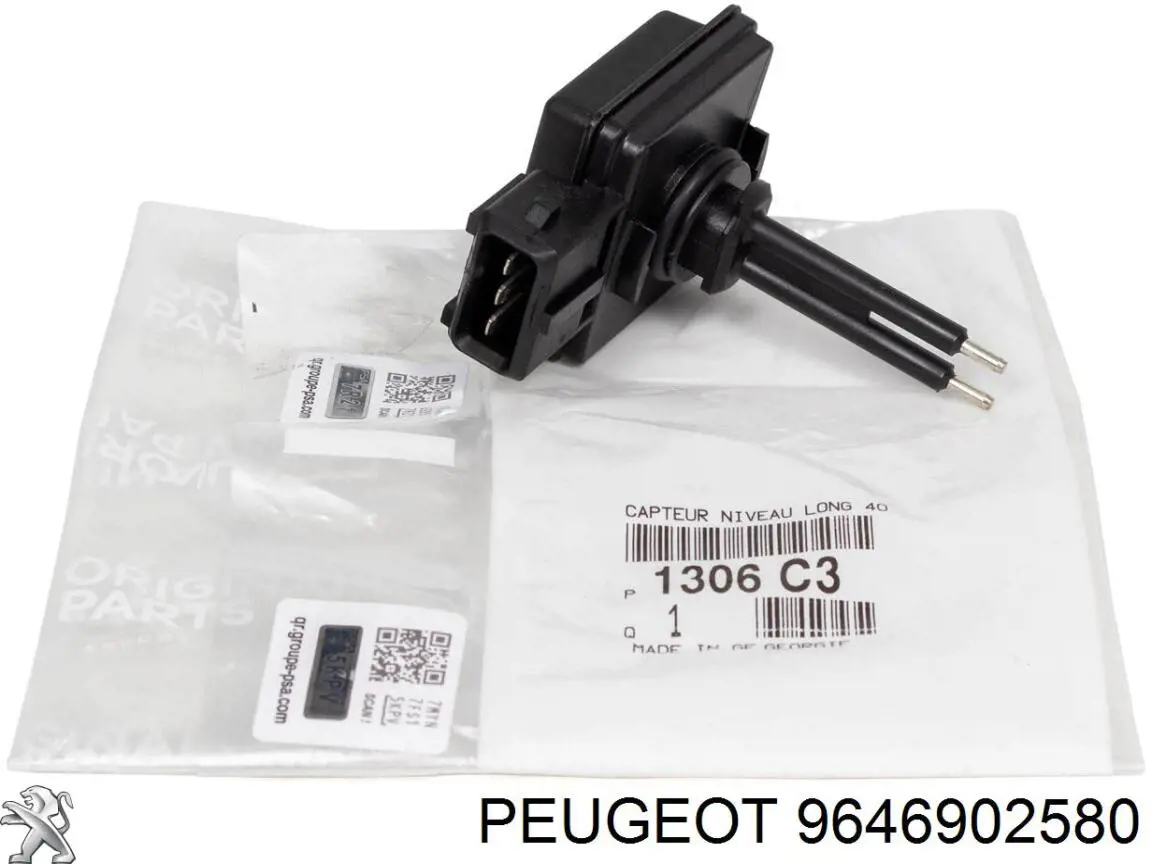 9646902580 Peugeot/Citroen czujnik poziomu płynu chłodzącego w zbiorniku