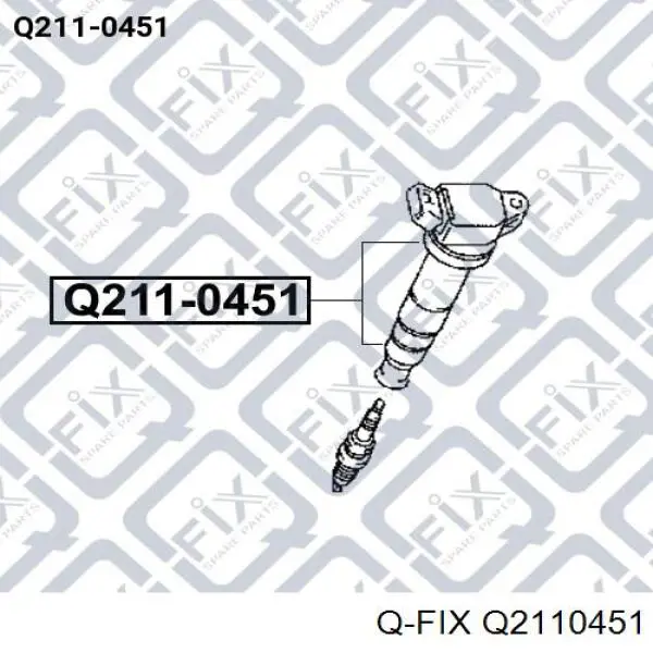 Q2110451 Q-fix końcówka świecy zapłonowej