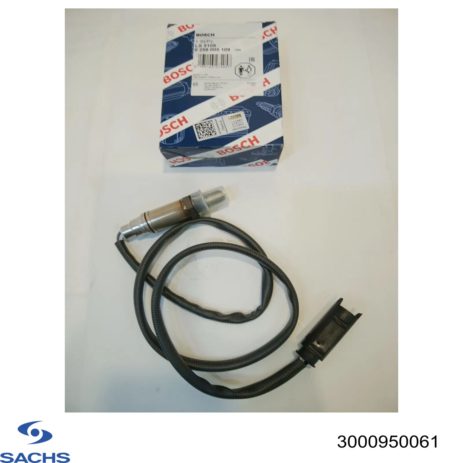 3000 950 061 Sachs zestaw sprzęgła (3 części)