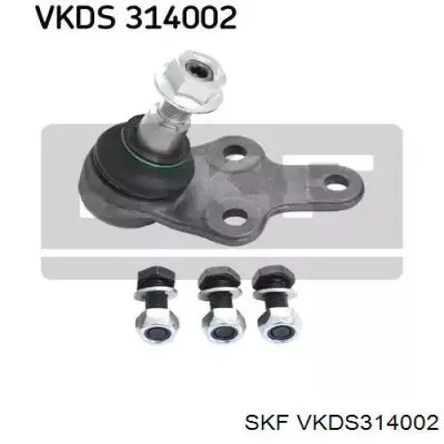 VKDS 314002 SKF sworzeń wahacza dolny