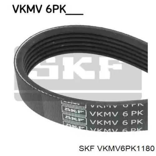 VKMV6PK1180 SKF pas napędowy mechanizmów