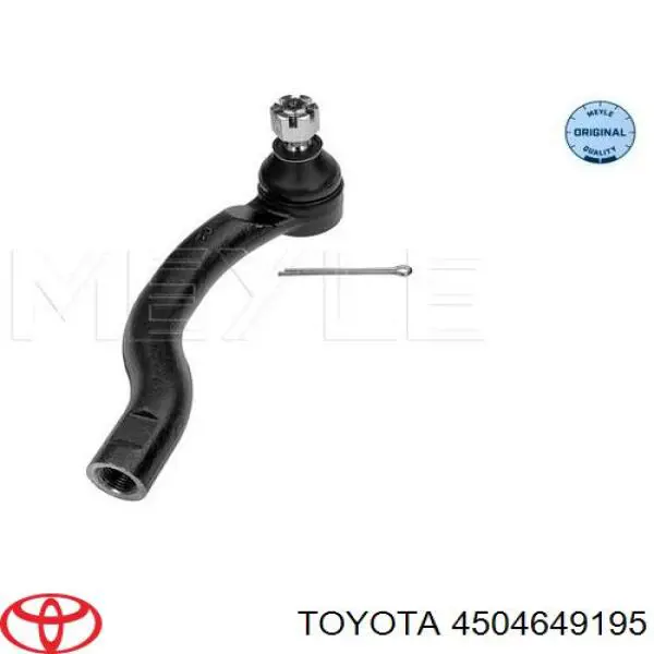 4504649195 Toyota końcówka drążka kierowniczego zewnętrzna