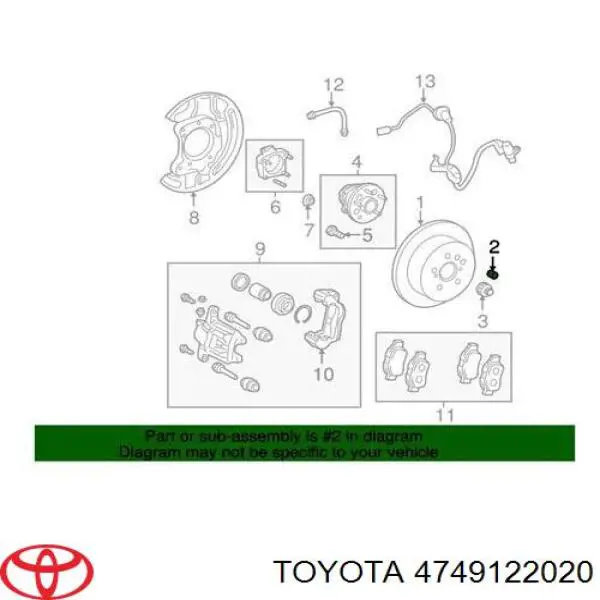 Uszczelka adaptera filtra oleju Toyota Yaris (P10)