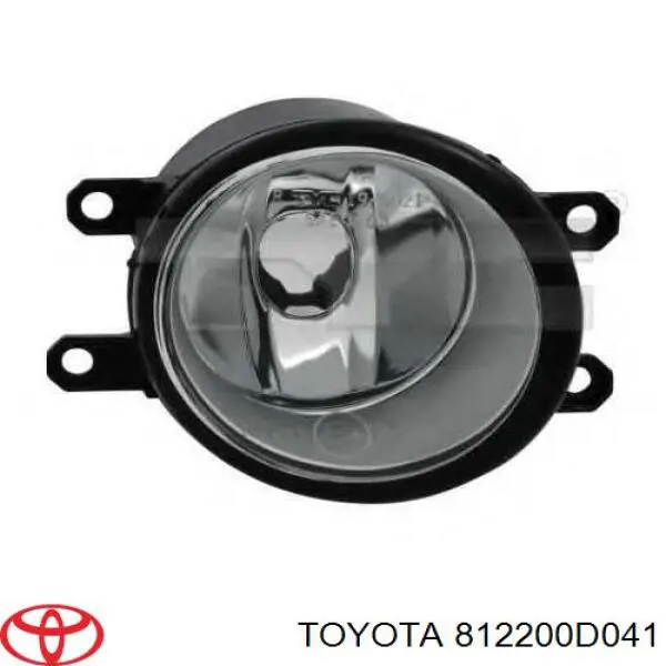 812200D041 Toyota lampa przeciwmgielna lewa