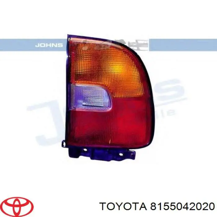 Lampa zespolona tylna prawa Toyota RAV4 1 (XA)