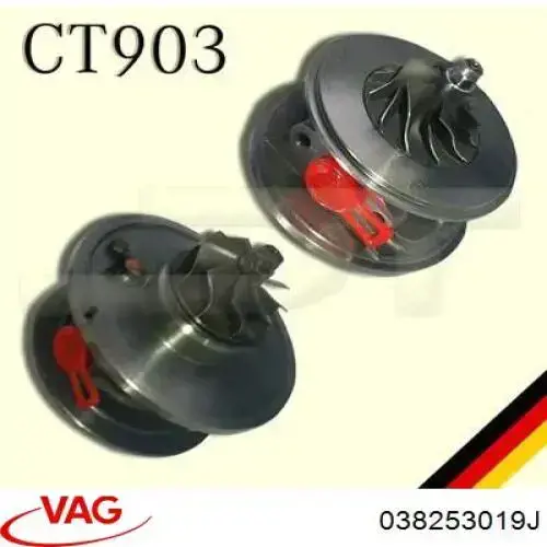 038253019J VAG turbina