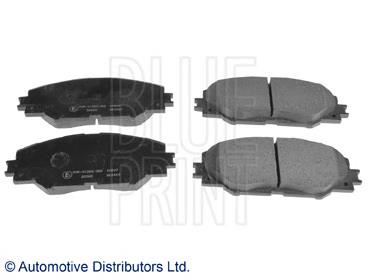 Klocki hamulcowe przednie tarczowe Toyota RAV4 4 (A4)