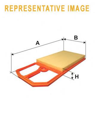 WA9471 WIX filtr powietrza