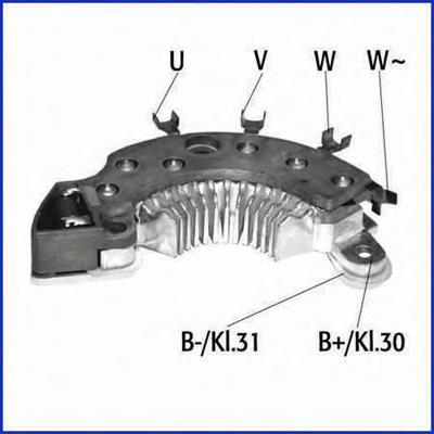 Mostek prostowniczy alternatora = Moster diodowy alternatora GM 1989658