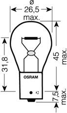 7507-02B Osram żarówka