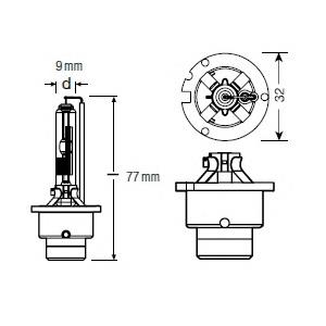 Żarówka ksenonowa OSRAM 66250