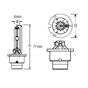 Żarówka ksenonowa OSRAM 66240