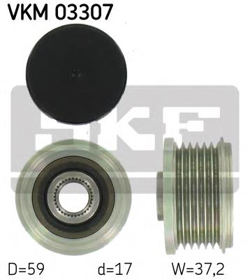 VKM 03307 SKF koło pasowe alternatora