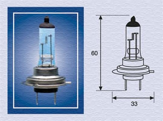 002557100000 Magneti Marelli żarówka halogenowa