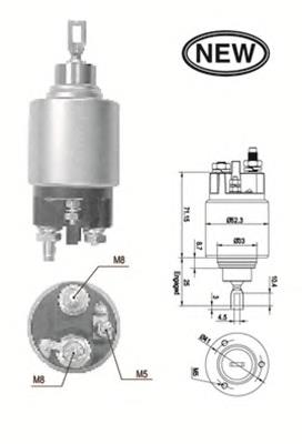 9949390 Fiat/Alfa/Lancia elektromagnes rozrusznika