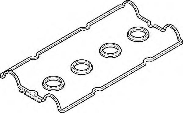 Uszczelka pokrywy zaworowej silnika, zestaw Fiat Tipo (160)