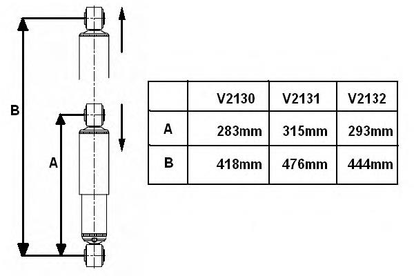 Amortyzator tylny Fiat Ducato (250)