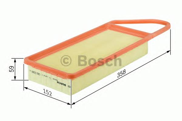 1457433591 Bosch filtr powietrza