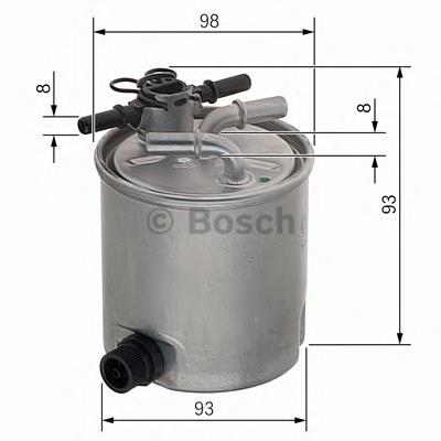 F026402072 Bosch filtr paliwa