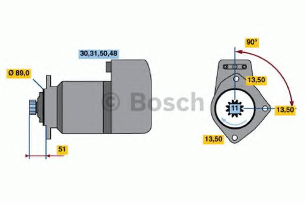 Zestaw naprawczy elektromagnesu rozrusznika MERCEDES 0001510040