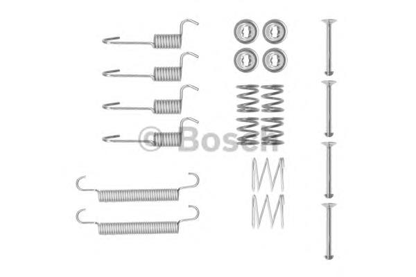 Zestaw montażowy szczęk hamulcowych tylnych 1050008 Quick Brake