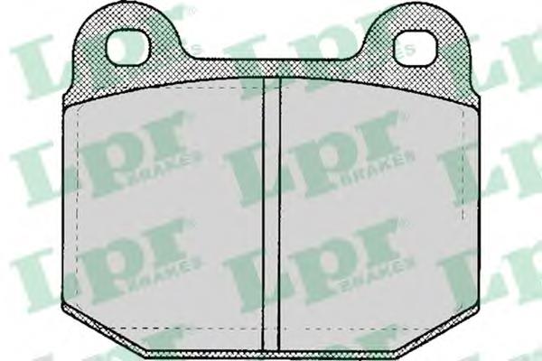 Klocki hamulcowe przednie tarczowe 05P137 LPR