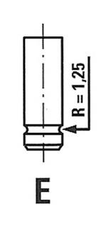 Zawór wydechowy R6073RNT Freccia