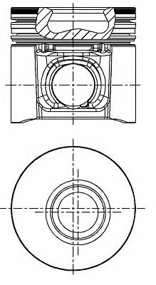 2992044 Fiat/Alfa/Lancia tłok, komplet do jednego cylindru, std