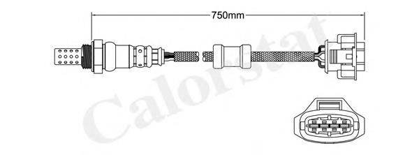 LS140016 Vernet sonda lambda czujnik tlenu przed katalizatorem