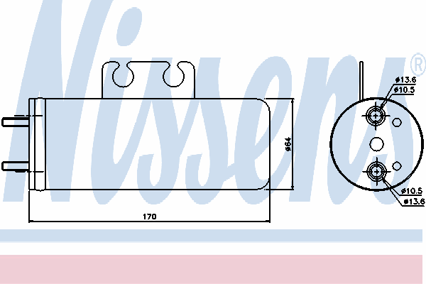 Osuszacz klimatyzacji 95316 Nissens