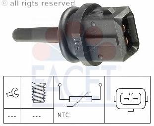 Czujnik temperatury powietrza wlotowego Fiat Marea (185)