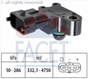 Czujnik ciśnienia w kolektorze ssącym, MAP Opel Mokka 