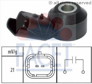 9.3138 Facet czujnik stukowy (czujnik spalania stukowego)