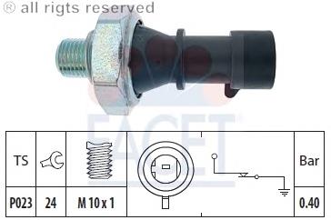 70183 Facet czujnik ciśnienia oleju
