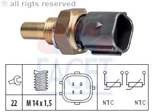 0115425117 Mercedes czujnik temperatury płynu chłodzącego