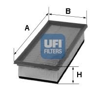 30.233.00 UFI filtr powietrza