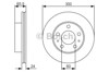 Tarcza hamulcowa przednia 0986479R86 BOSCH