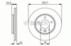 Tarcza hamulcowa tylna 0986479S06 BOSCH